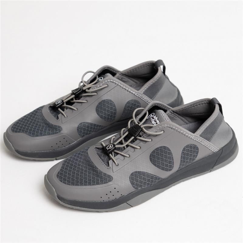 Grey Mesh Water Sports Shoes Trainers