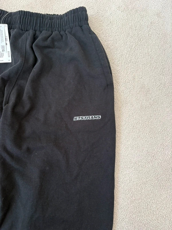 iets frans... Black Harri Baggy Joggers