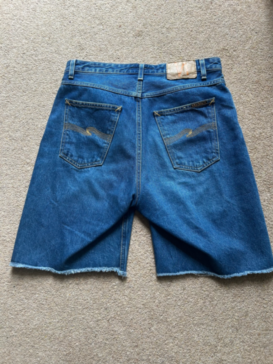 Nudie Jeans co Maud Denim Cut Offs