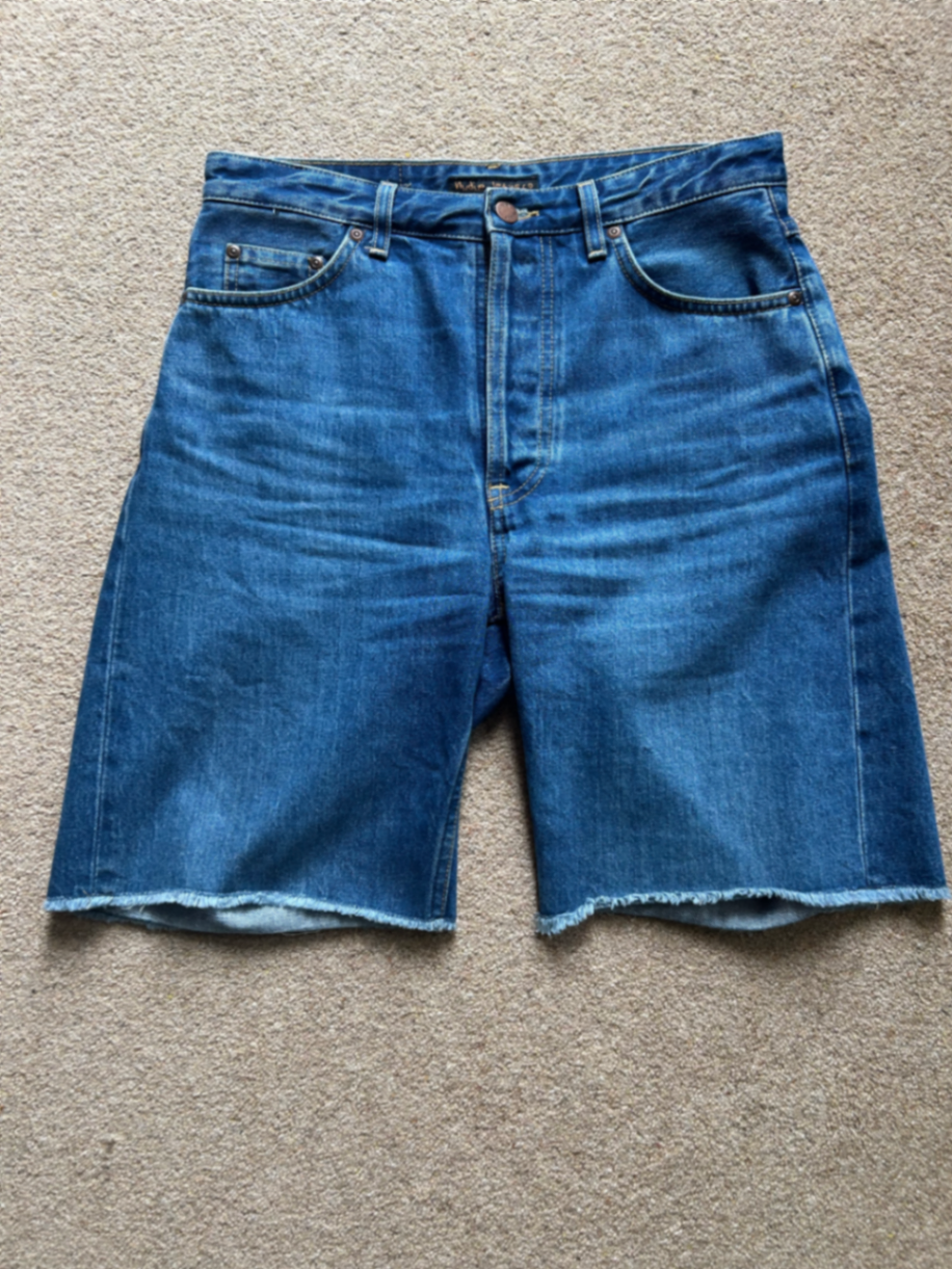 Nudie Jeans co Maud Denim Cut Offs