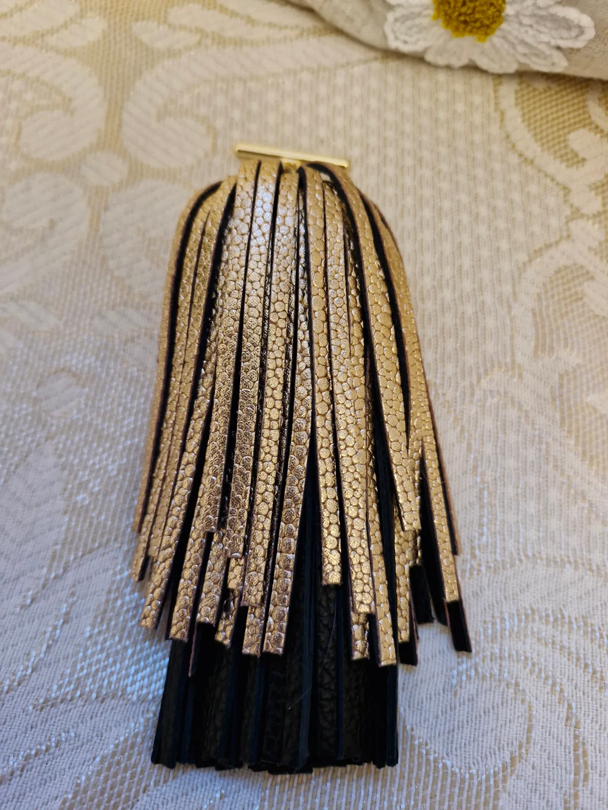 Blush rose/black double pompom brand new ghw 