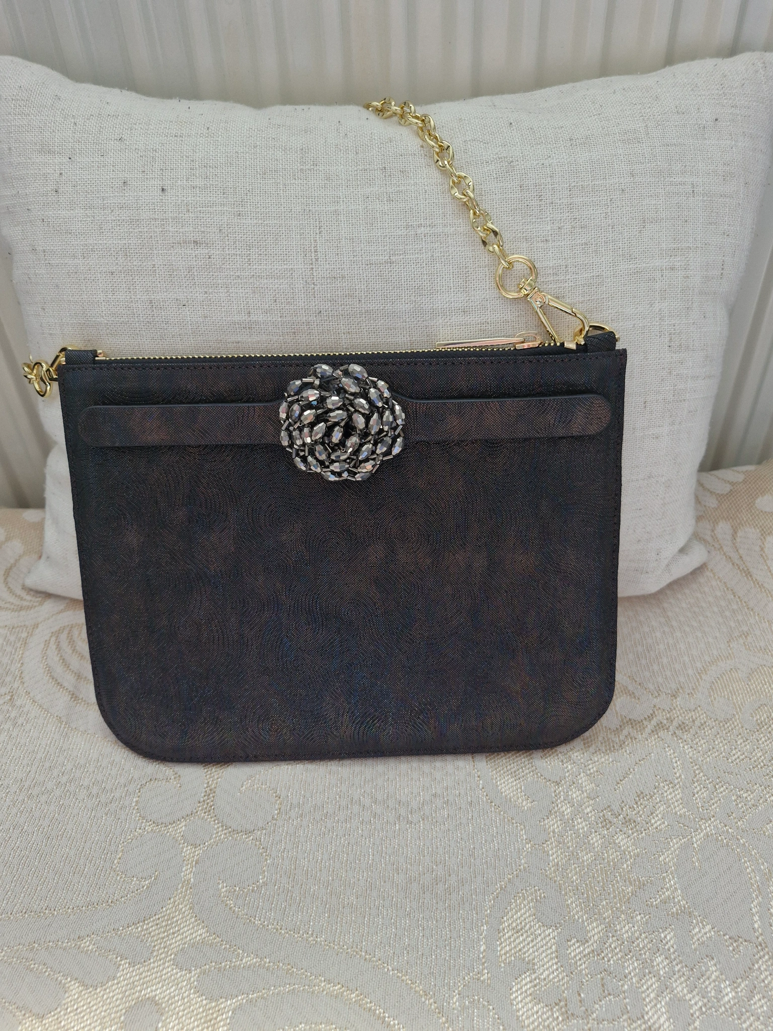 Orbit ivy brand new gold hardware 