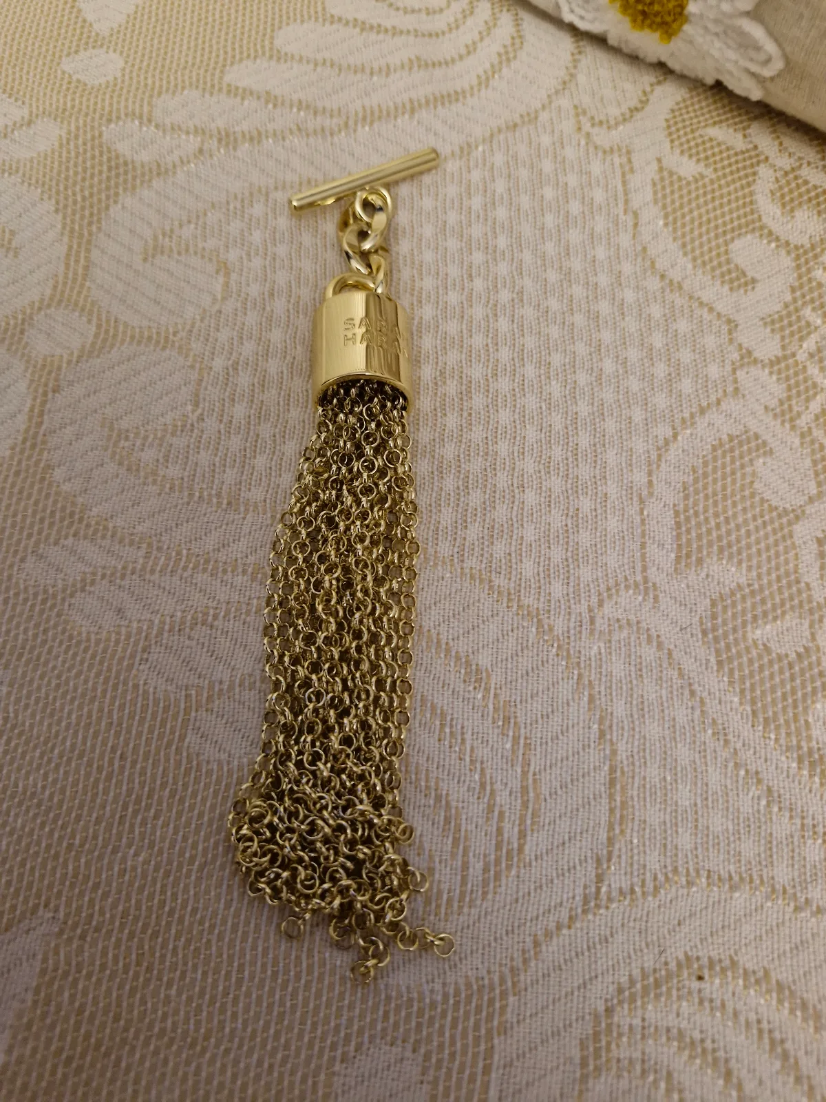 Gold icicle tassel ghw 