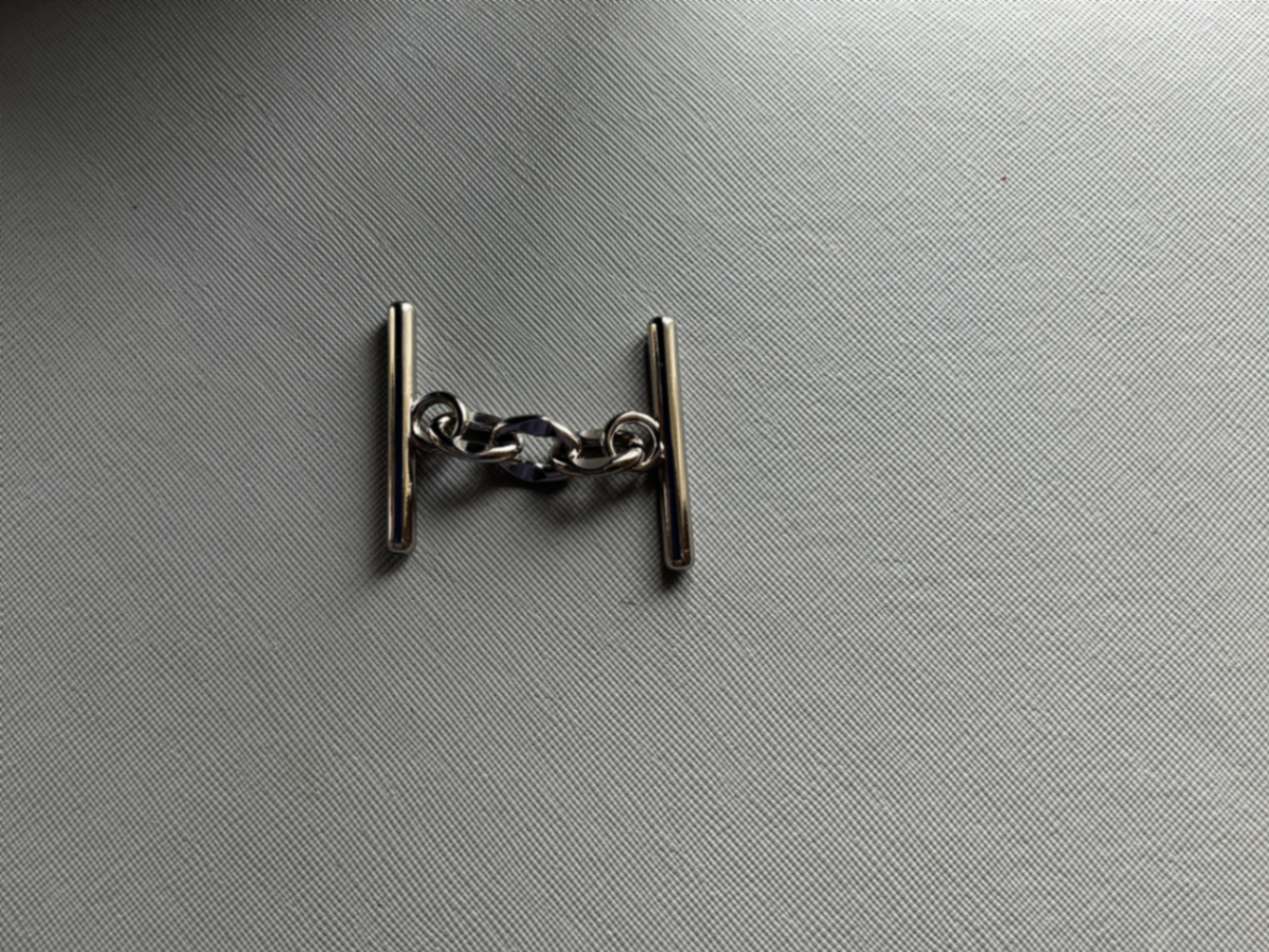 Double T-Bar Toggle - Silver