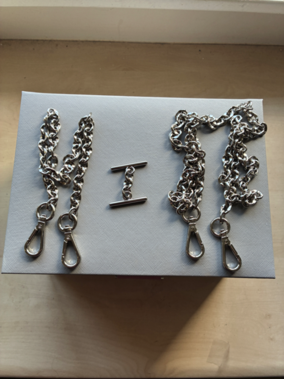 Chain bundle and double t bar .