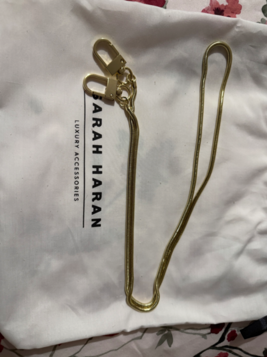 Strap gold snake chain 