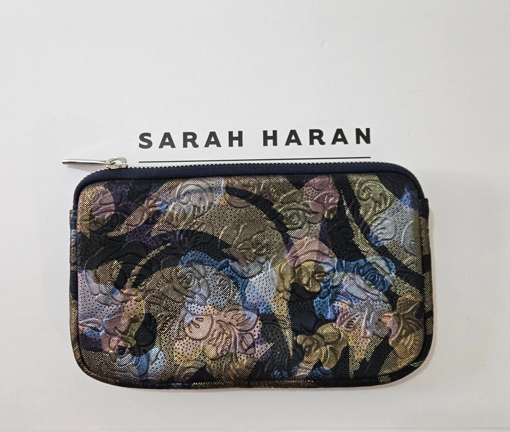 Millie Pouch | Enchanted Forest with Silver hardware