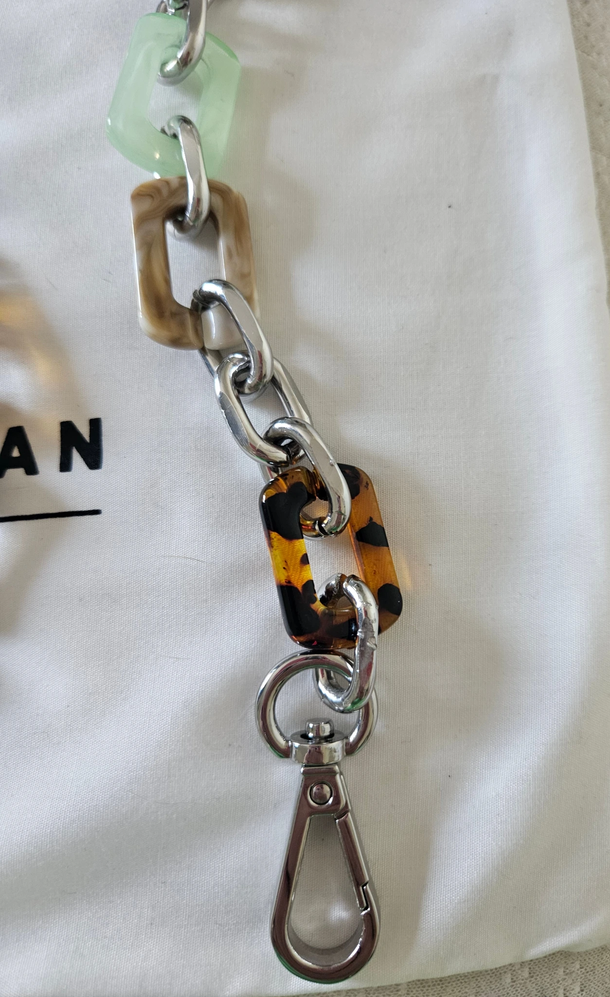 Long Nova Strap with Silver Hardware 