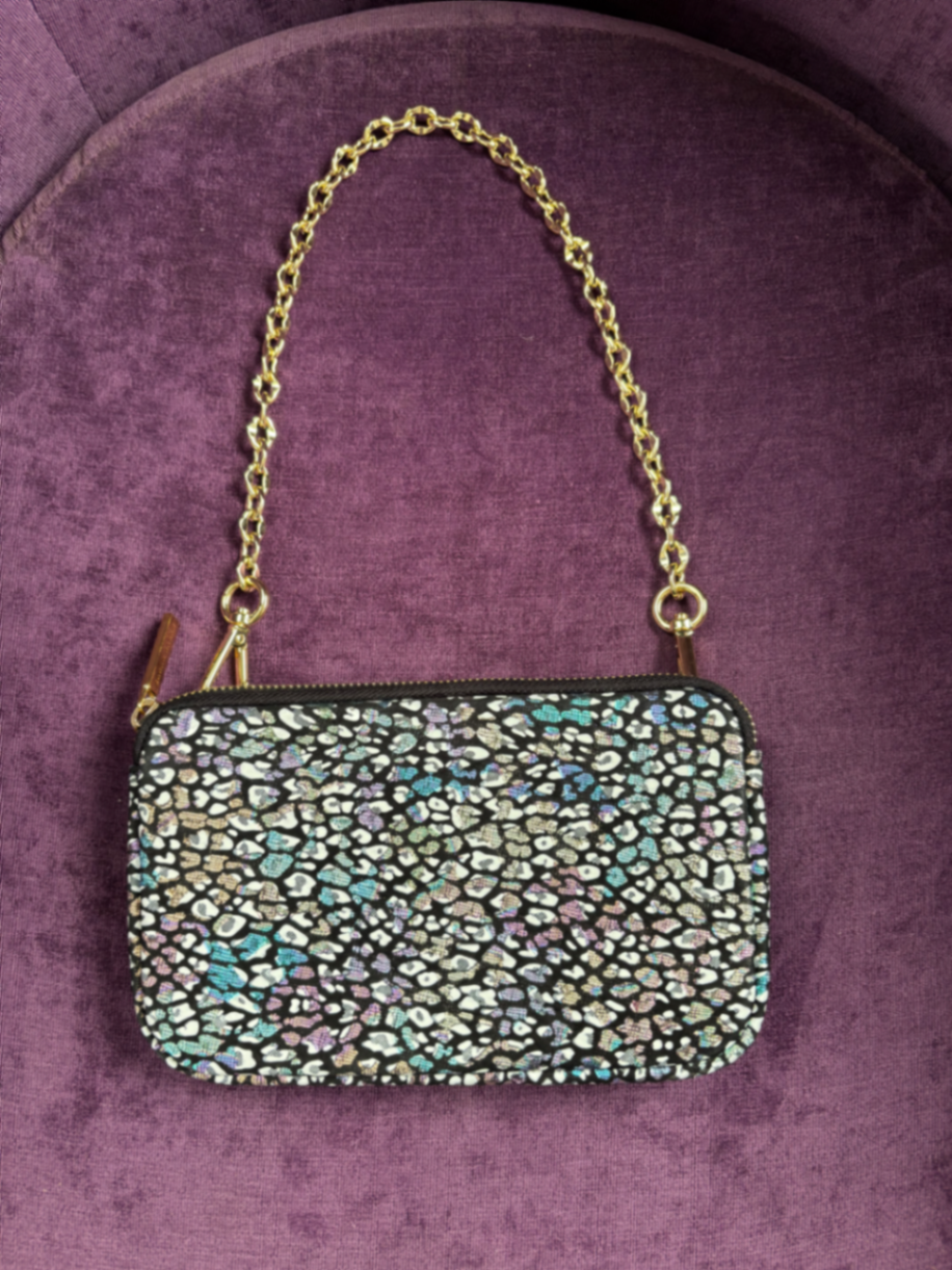Millie Pouch in gold hardware