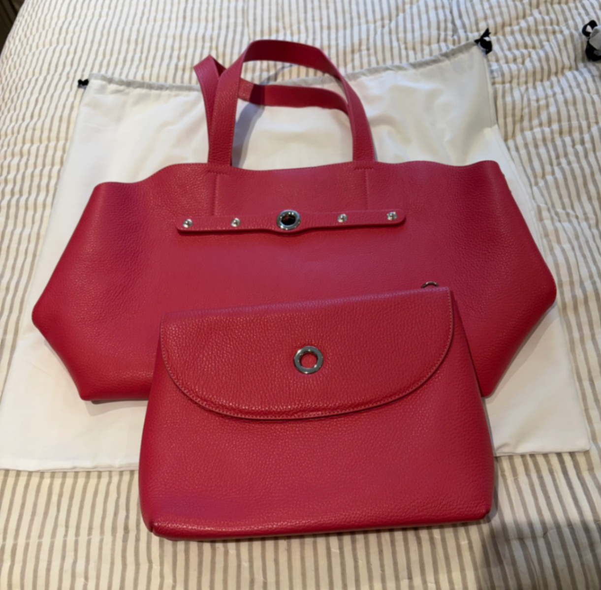 Cadillac Fern and Jasmine Duo with Silver hardware 