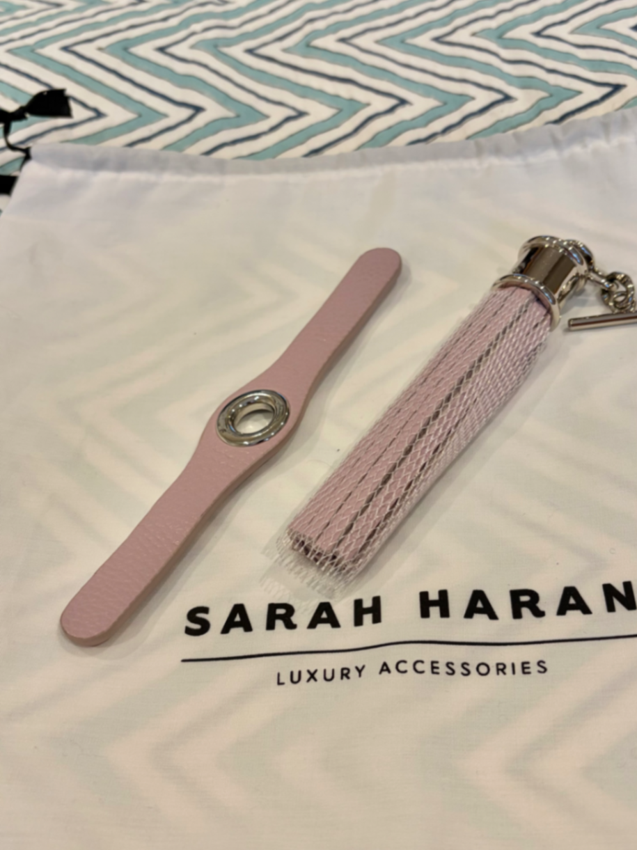 Lavender Deco stud and matching Capsule tassel - SH