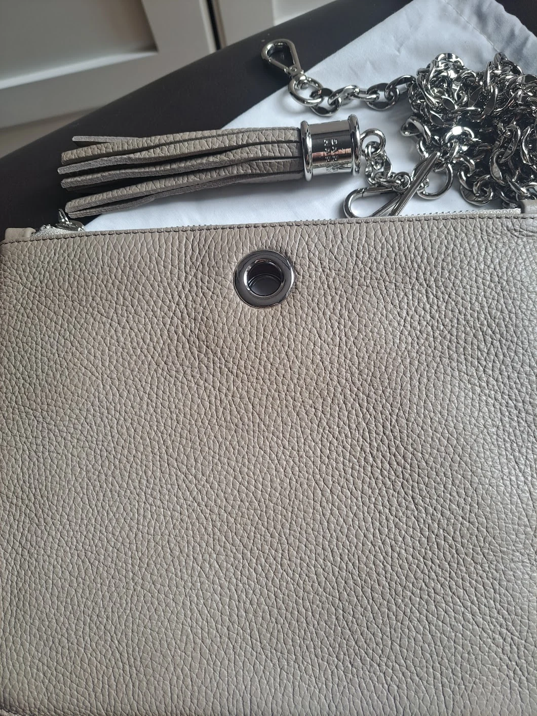 Ivy - Pop of Colour - Silver / Mocha