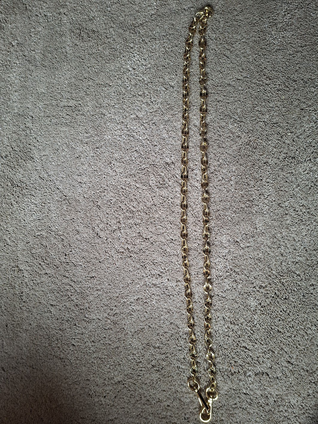 Chain Straps - Gold / Cross body Length - 107 cm