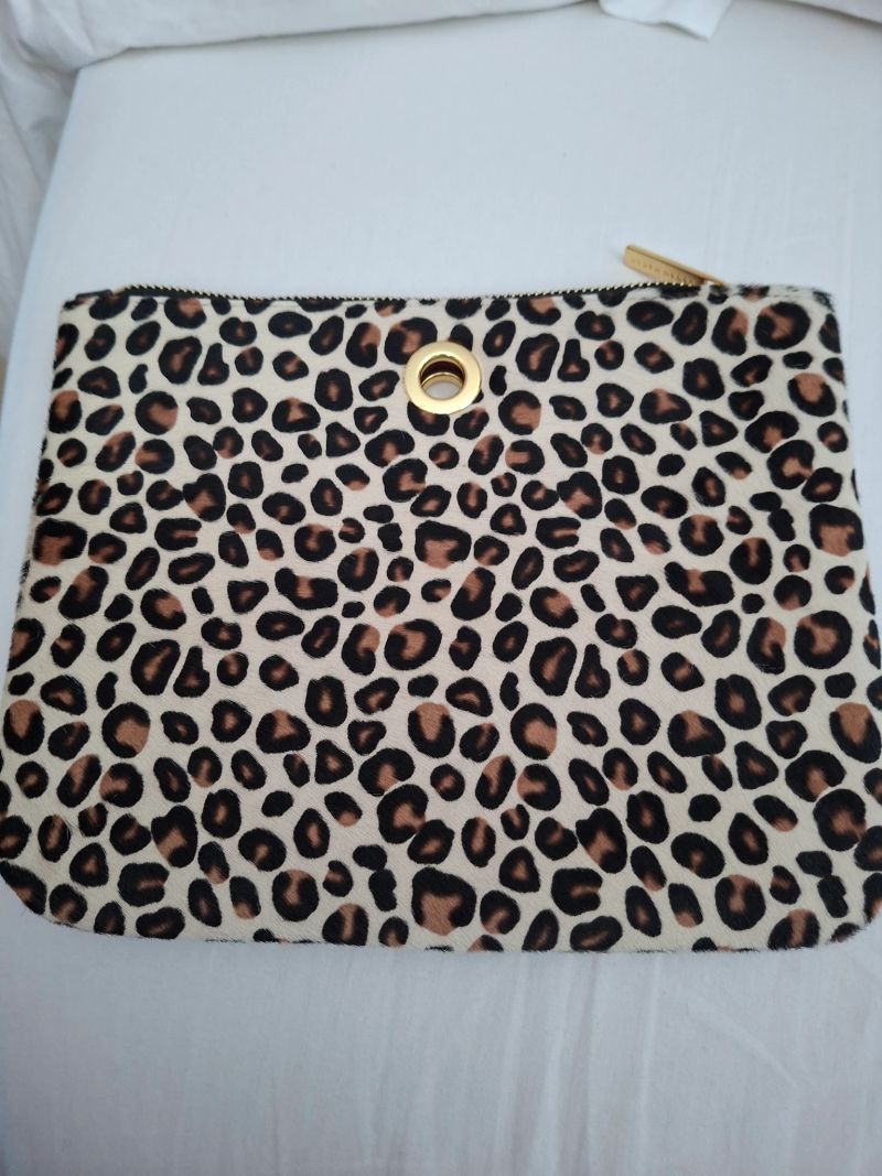 Ivy - Textured - Gold / Leopard Cream