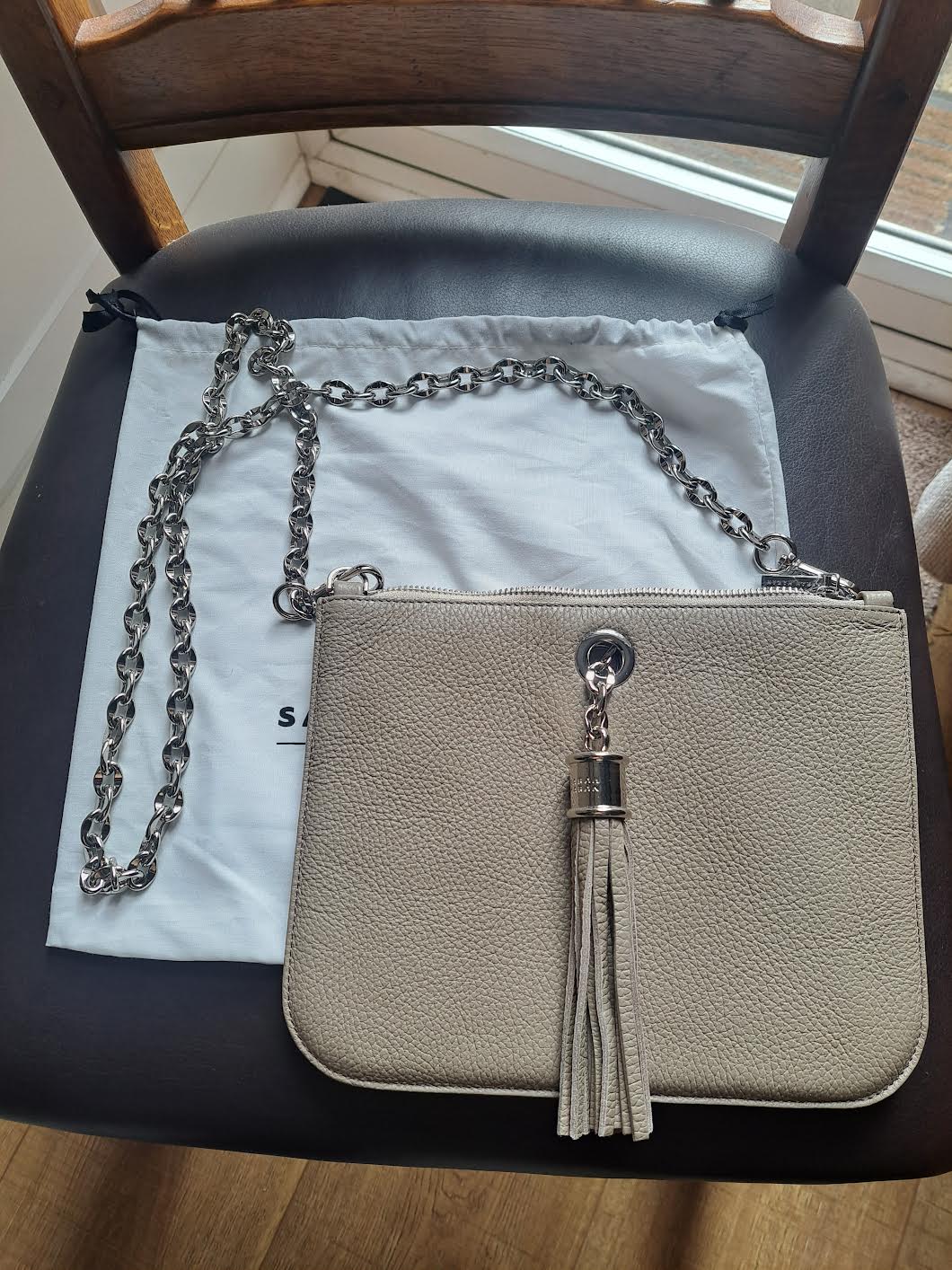 Ivy - Pop of Colour - Silver / Mocha