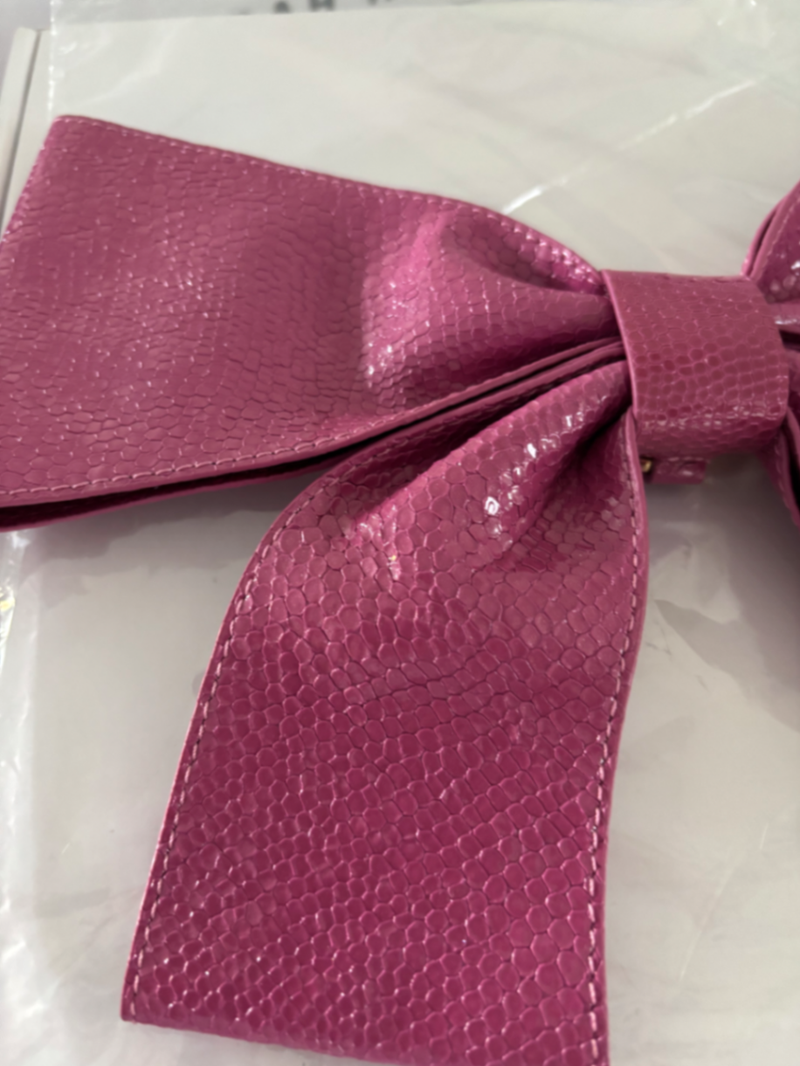 Mermaid pink large bow GHW