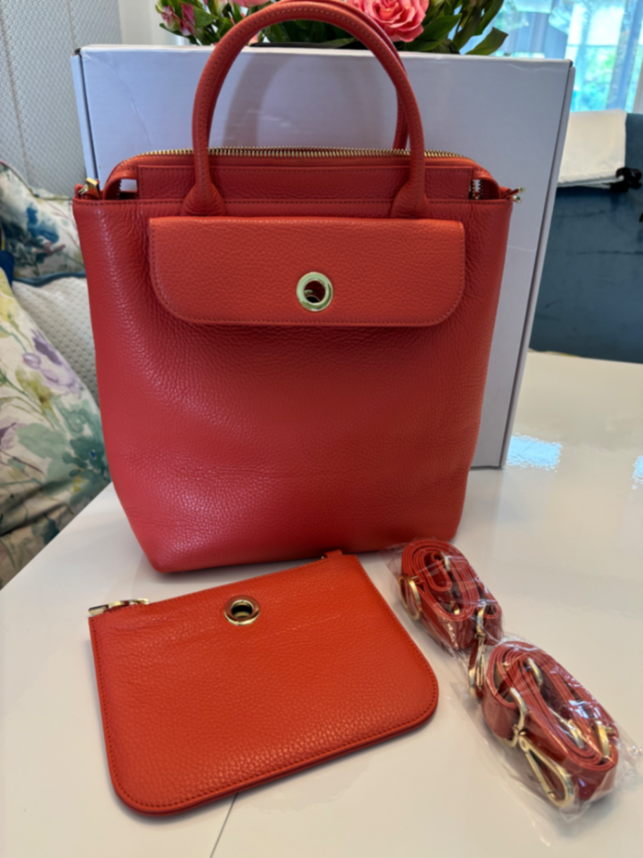 Coral mini p, lily, key chain & straps GHW