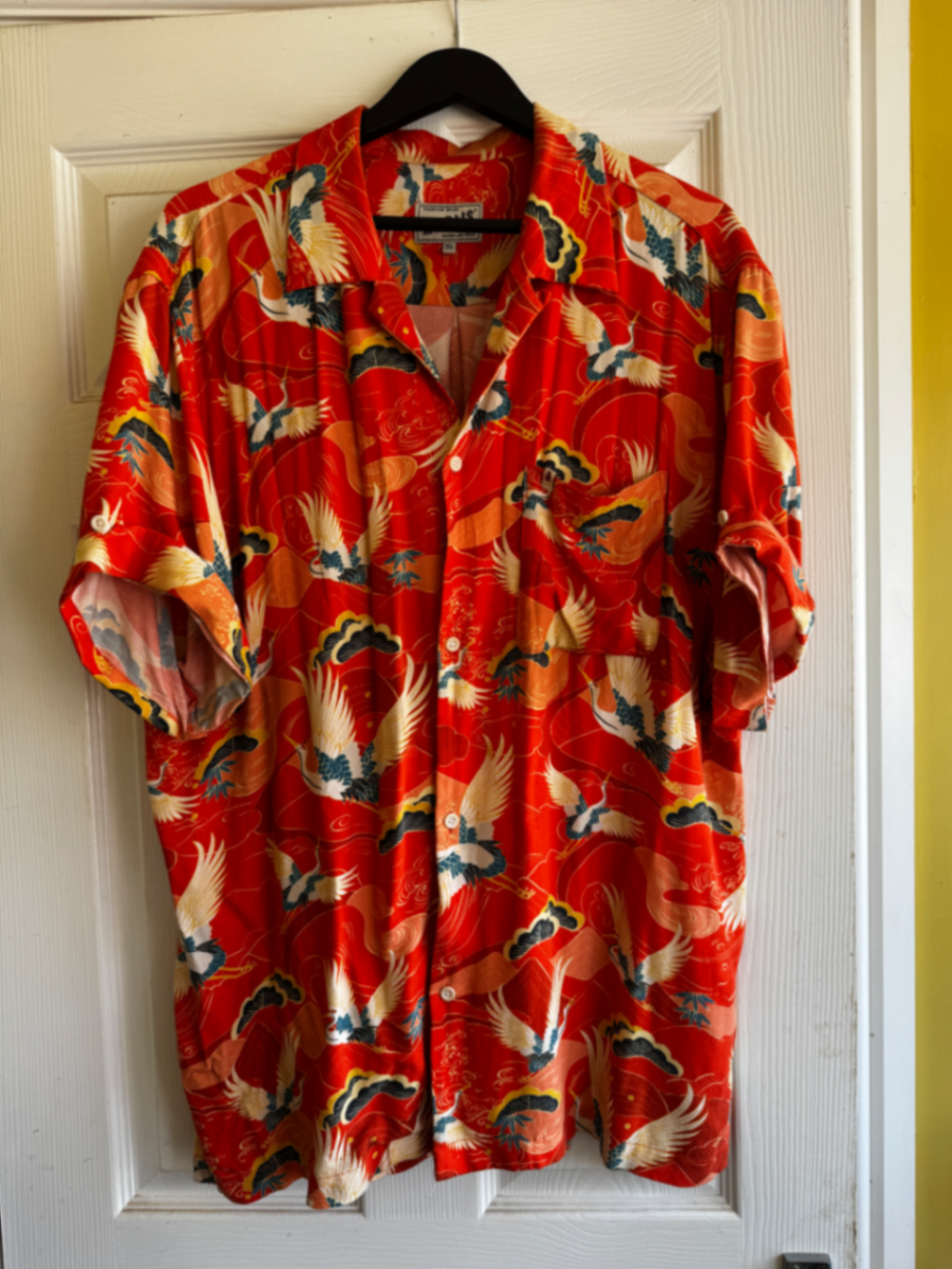 Island Aloha Shirt Off White