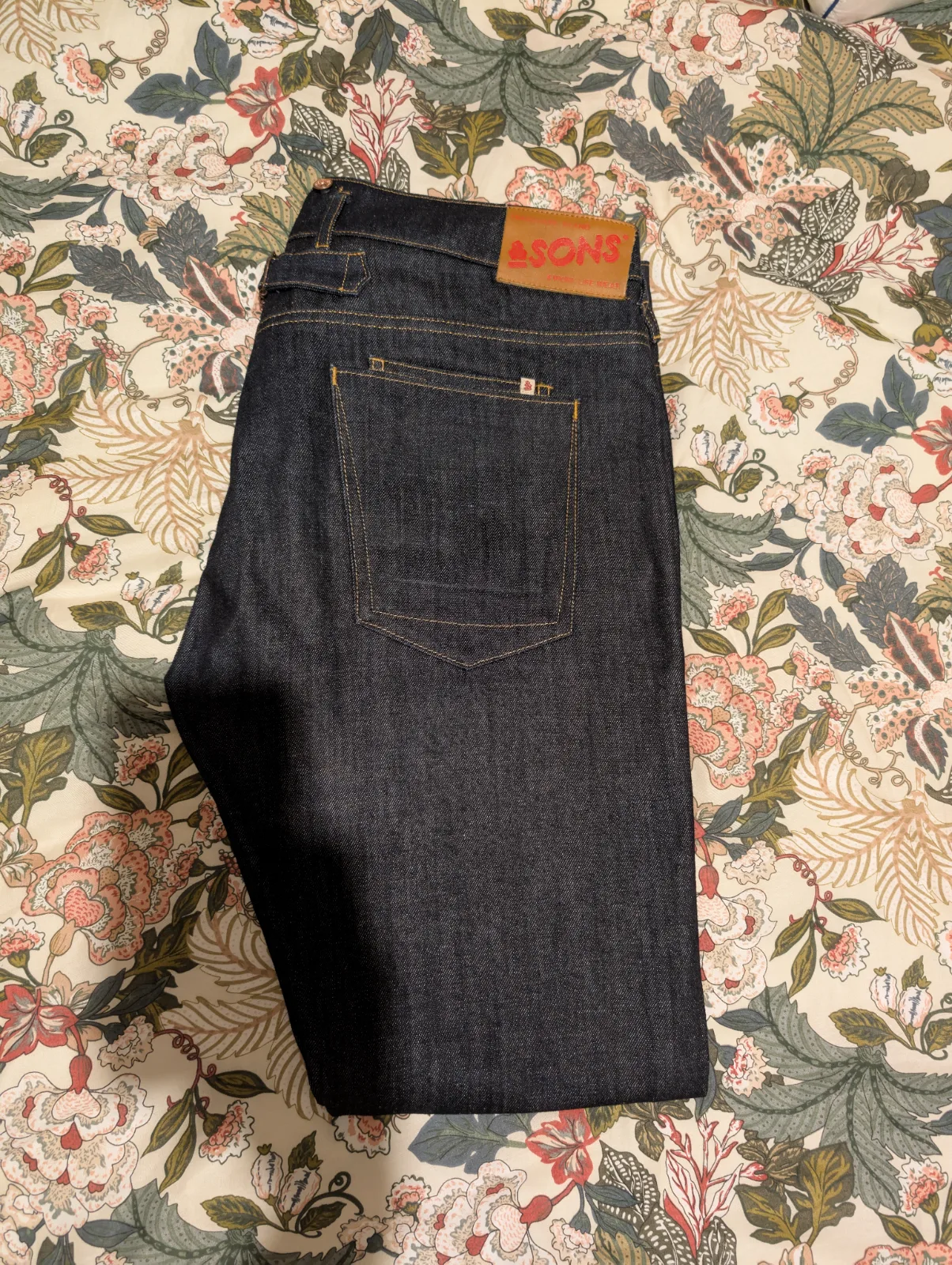 The New Frontier 14oz Selvedge Anti-bac Raw Denim Jeans