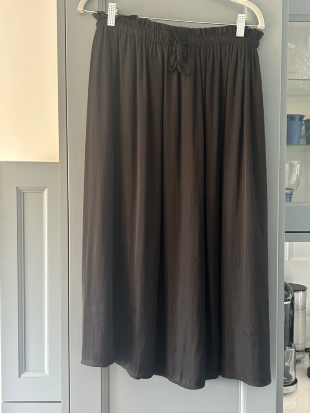 Toulouse Tie Waist Drapey Skirt