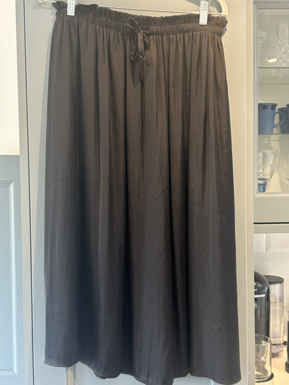 Toulouse Tie Waist Drapey Skirt