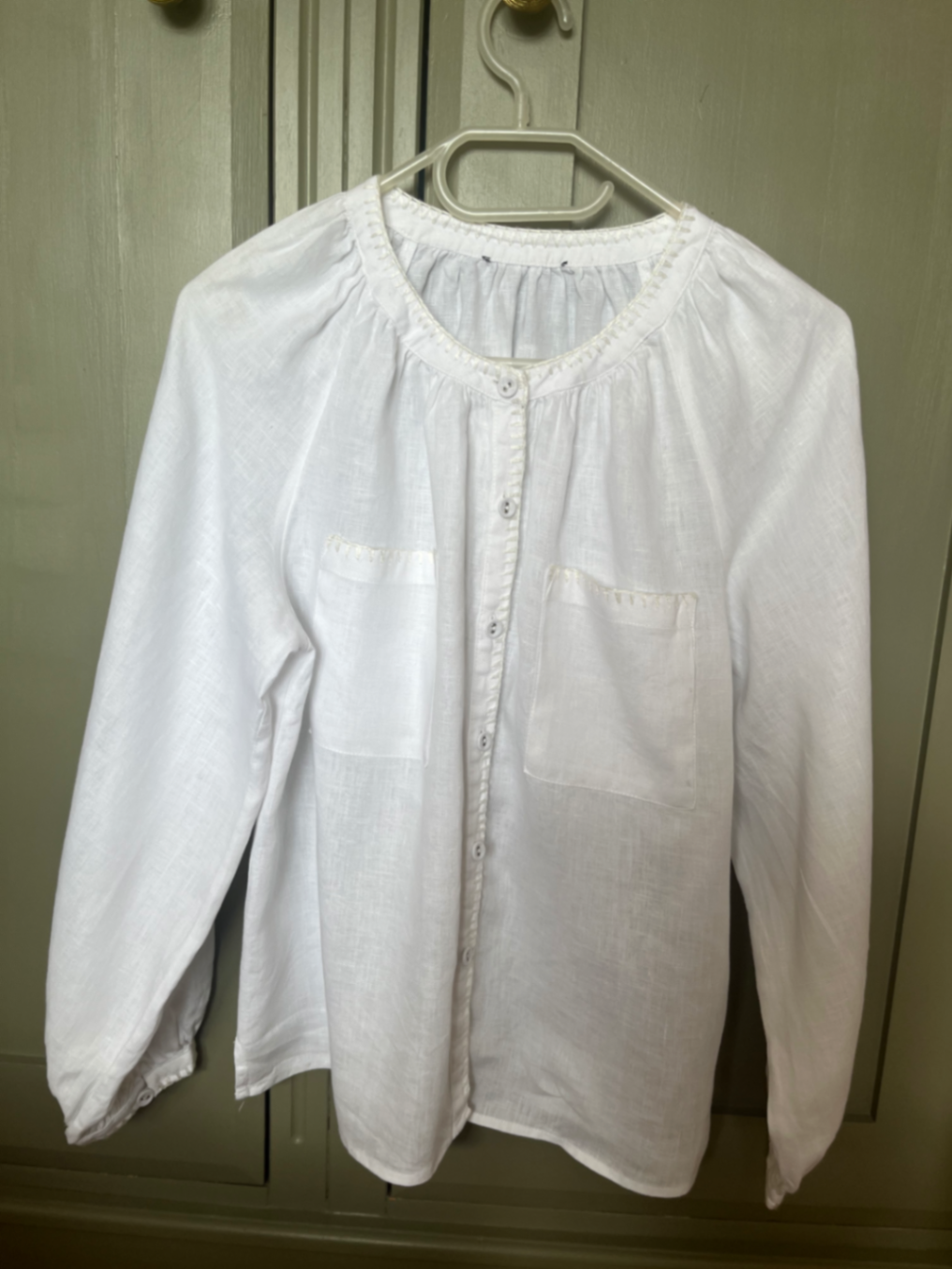 White Linen Shirt 