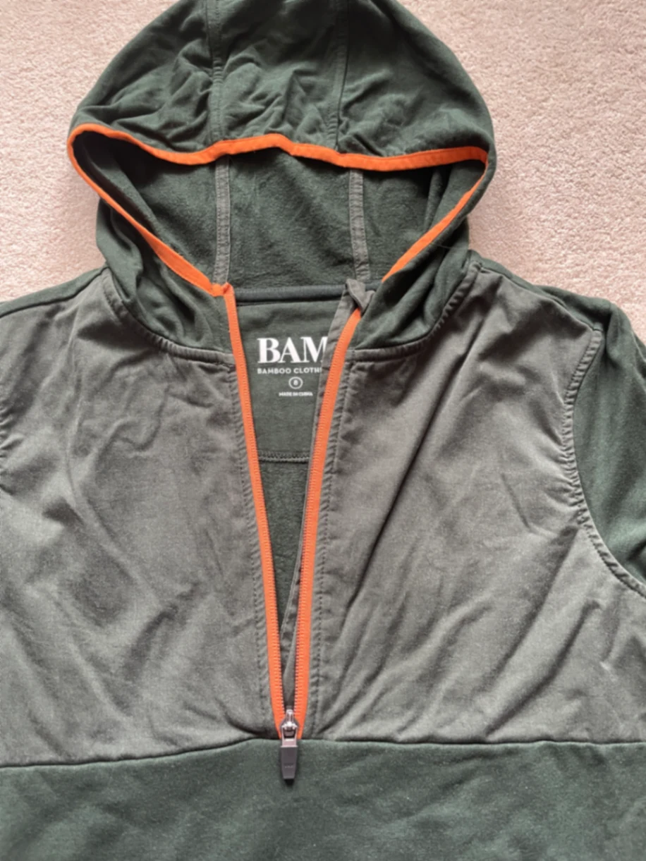 Women’s green hoodie