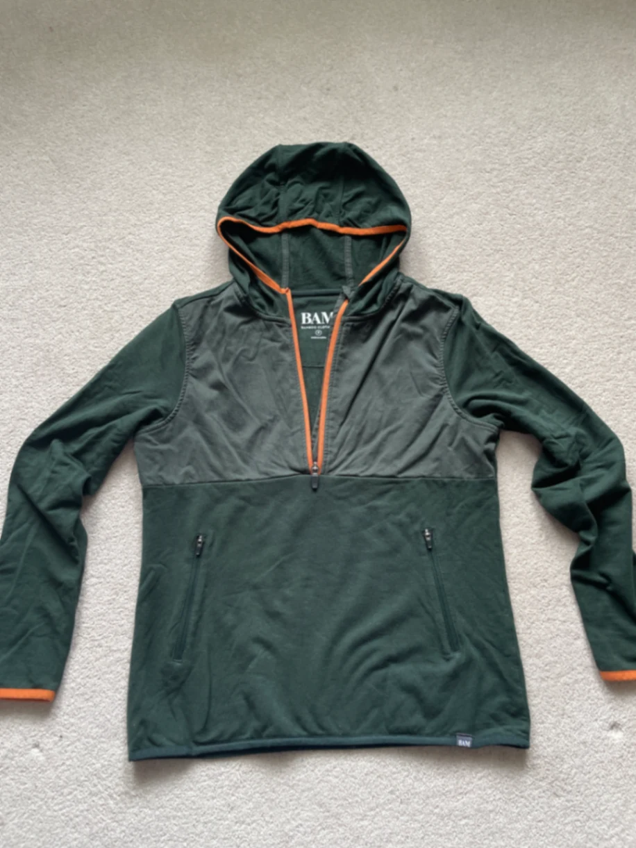 Women’s green hoodie