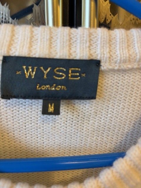 Nola Merino Jumper - Ivory/Chocolate