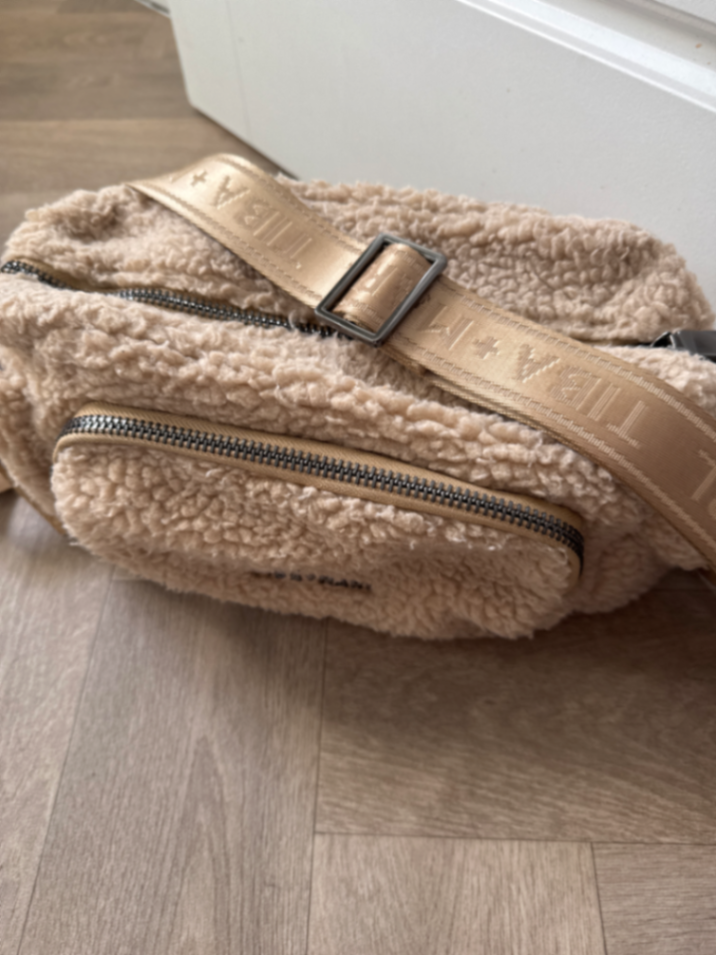 Inka Buggy Organiser Beige Borg Fleece