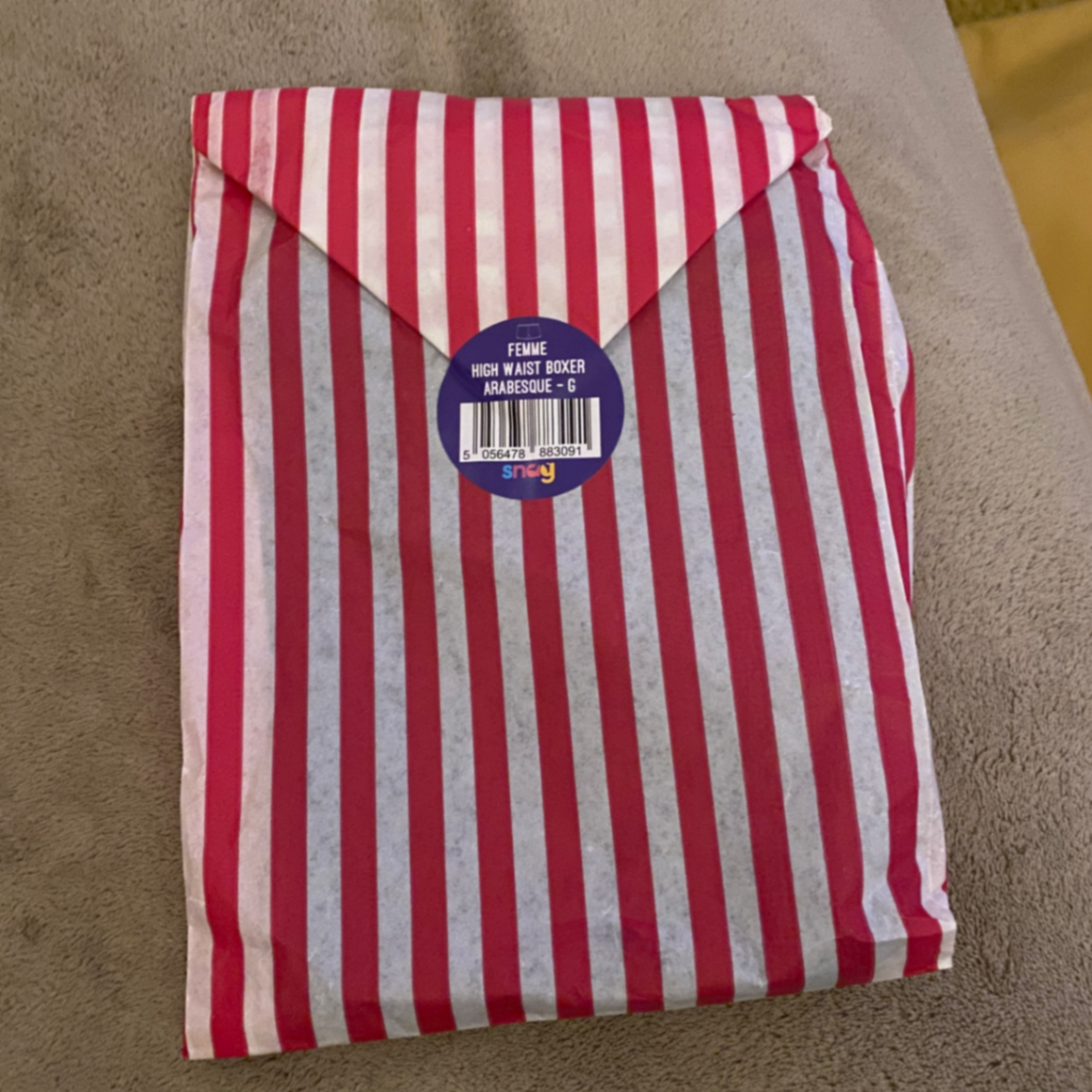 Femme High Waist Boxer Arabesque