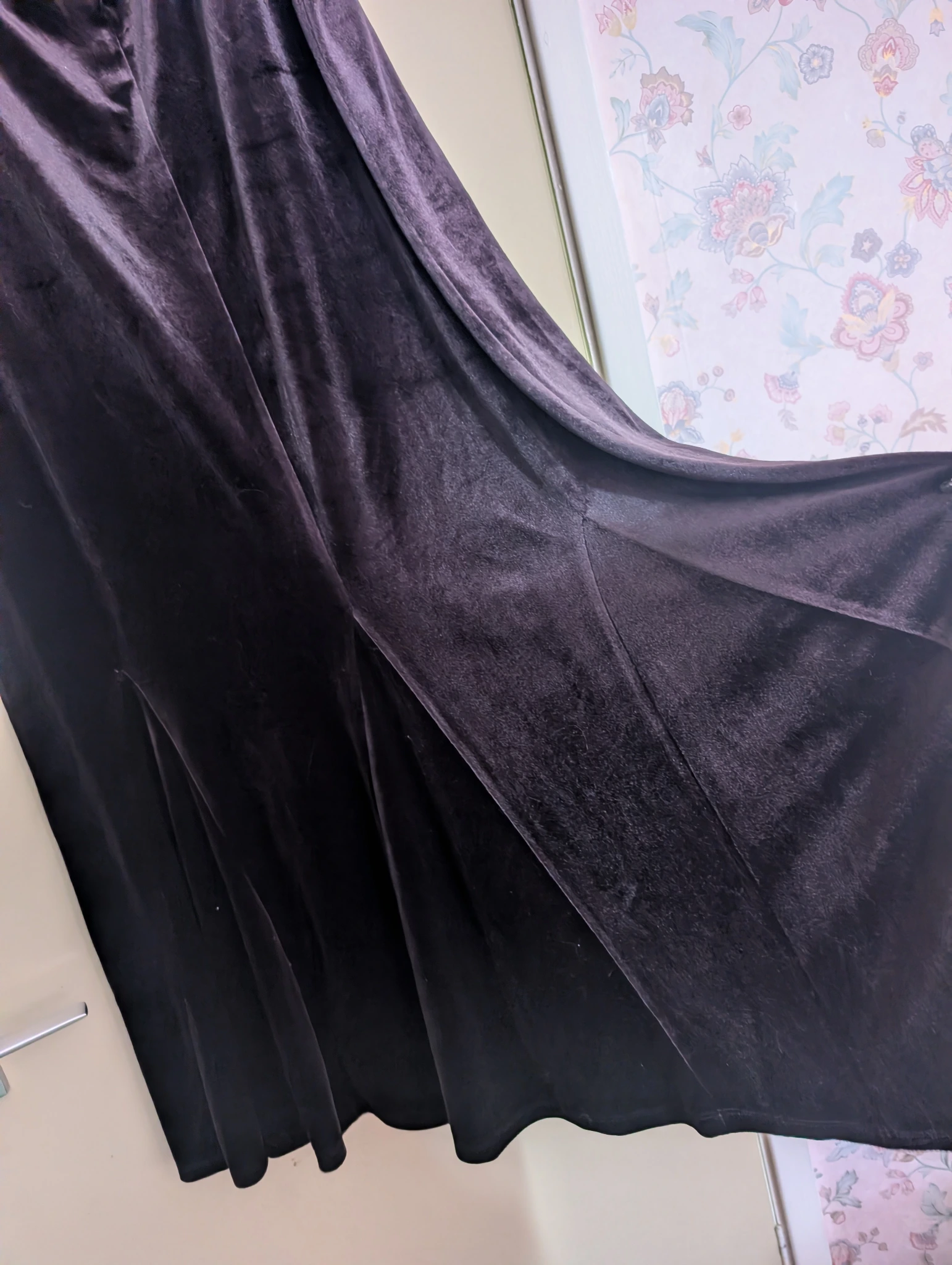 Velvet mermaid skirt