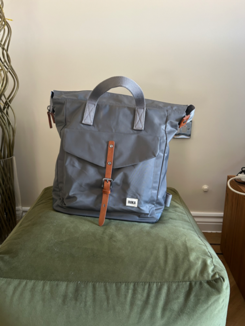 Canfield Roll Top Backpack in Jacaranda