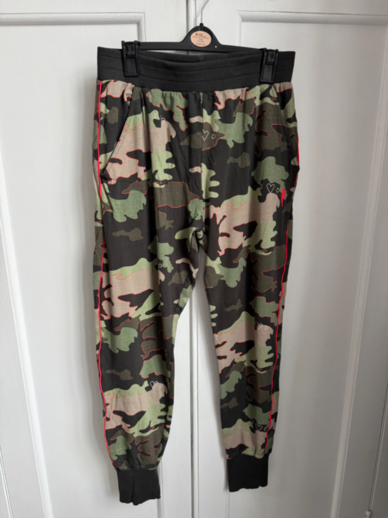 Khaki Camo Cosy Joggers