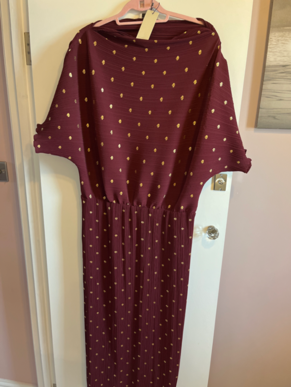 burgundy tilly dress Tilly Dress by Never Fully Dressed: Effortless Chic