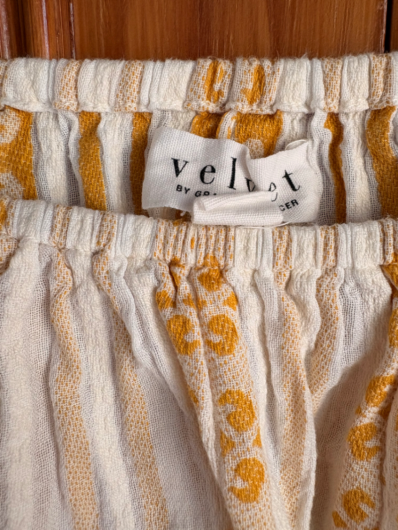Velvet Viviette Top in Cumin