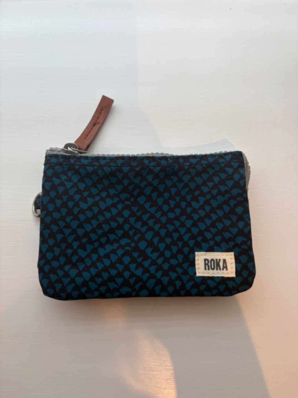 Carnaby Wallet Blue Pattern 