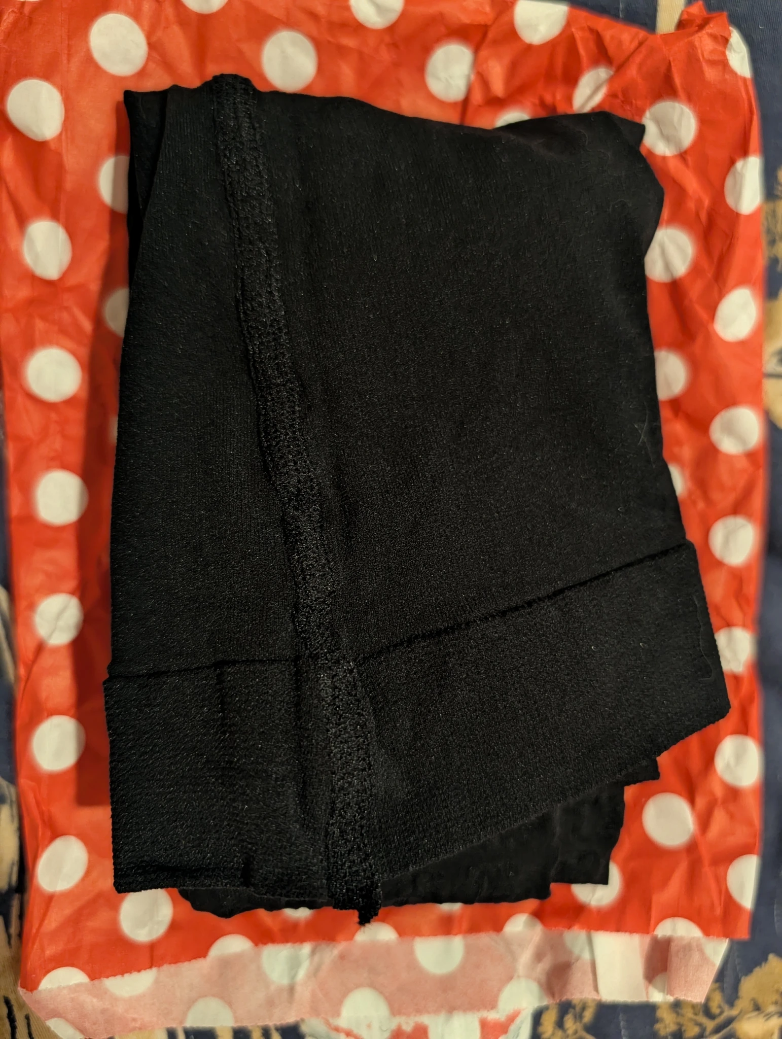 Black square patterned tights 