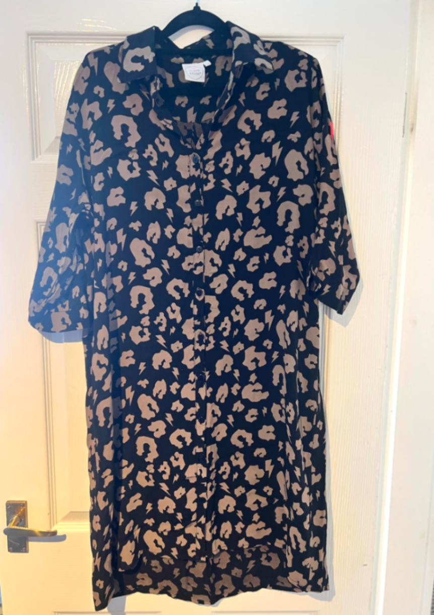 Scamp and Dude Shirt Dress