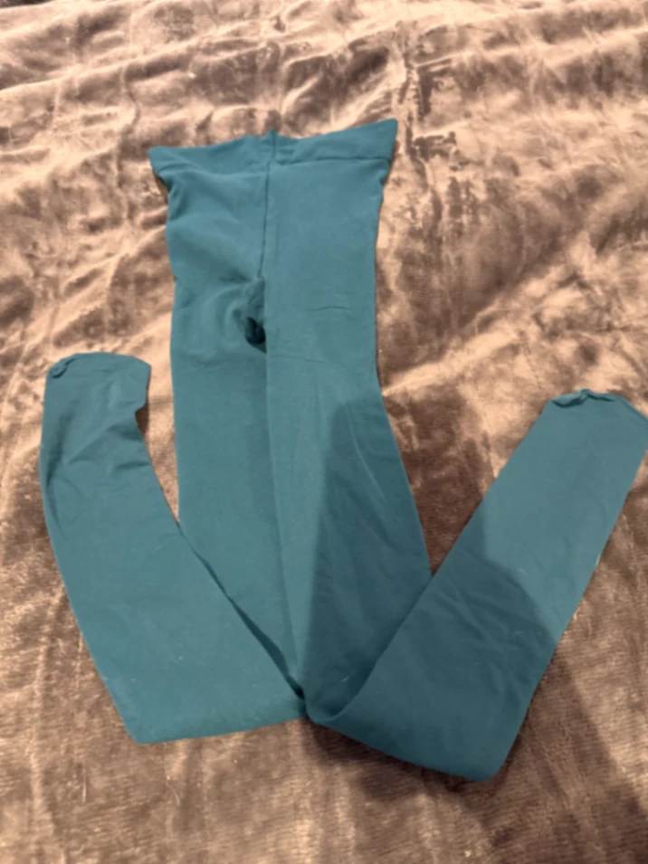 Teal tights