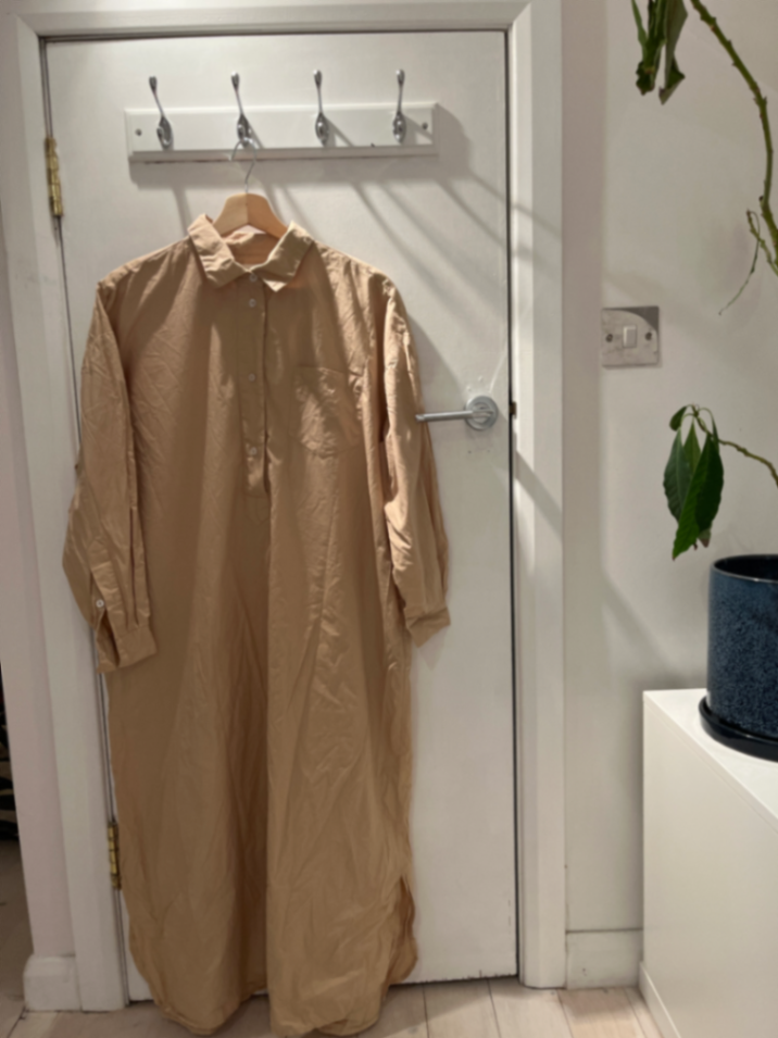 Skall Studio • Edgar Shirtdress • Dark Sand