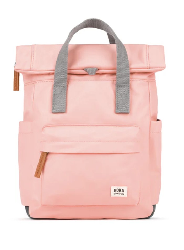 Roka London Canfield B Medium Sustainable Nylon Rucksack, Punch