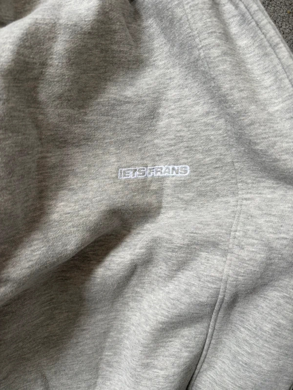 iets frans... Grey Sid Joggers