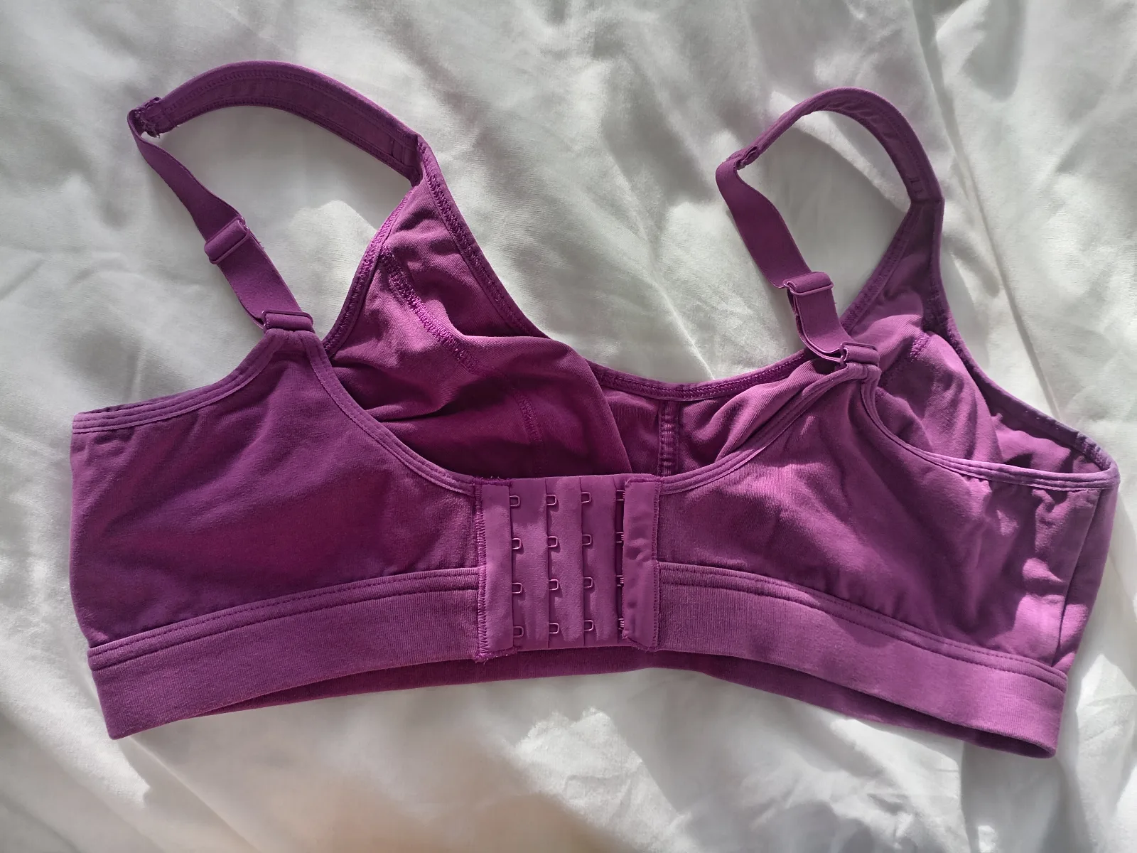 Cotton Bra Regular Cup - Grape Escape