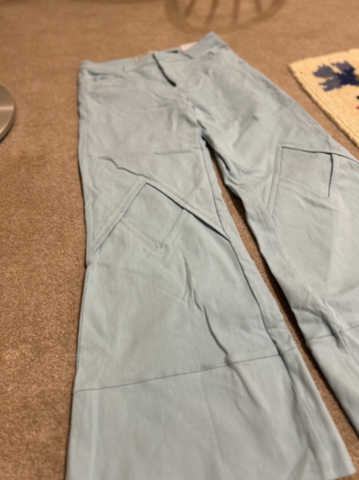 Envelope Jeans - Wide Leg Blue