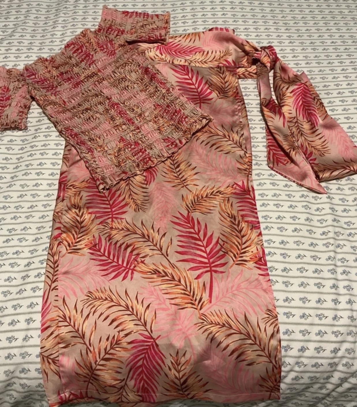 Gorgeous pink mix 2 piece set