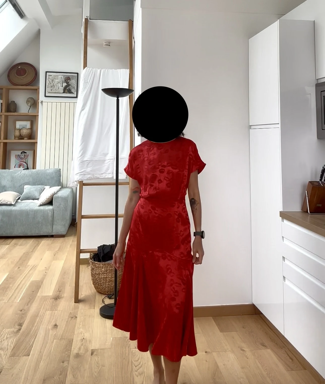 strapless open back dress Red Dress Day T-Shirt 2025 main image 0