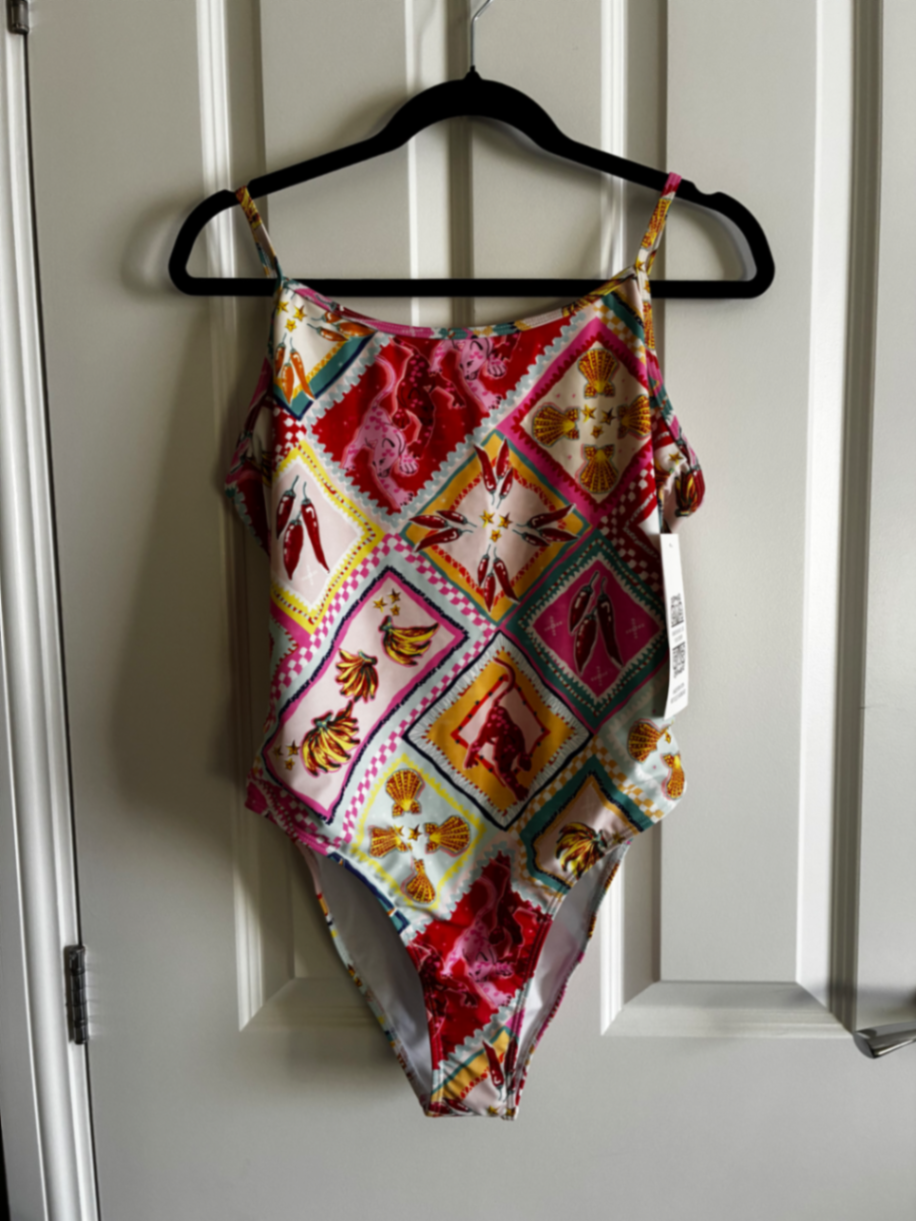 Tropical tile kiley swimsuit