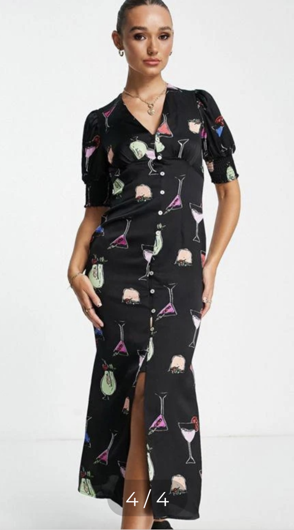 Black Cocktail Lindos Dress - PRE LOVED