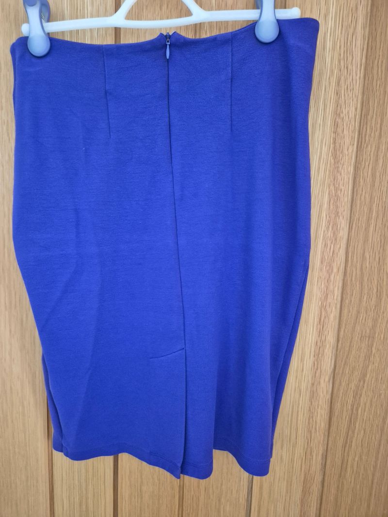 Ganzi purple or Lobelia Pencil Skirt Size M